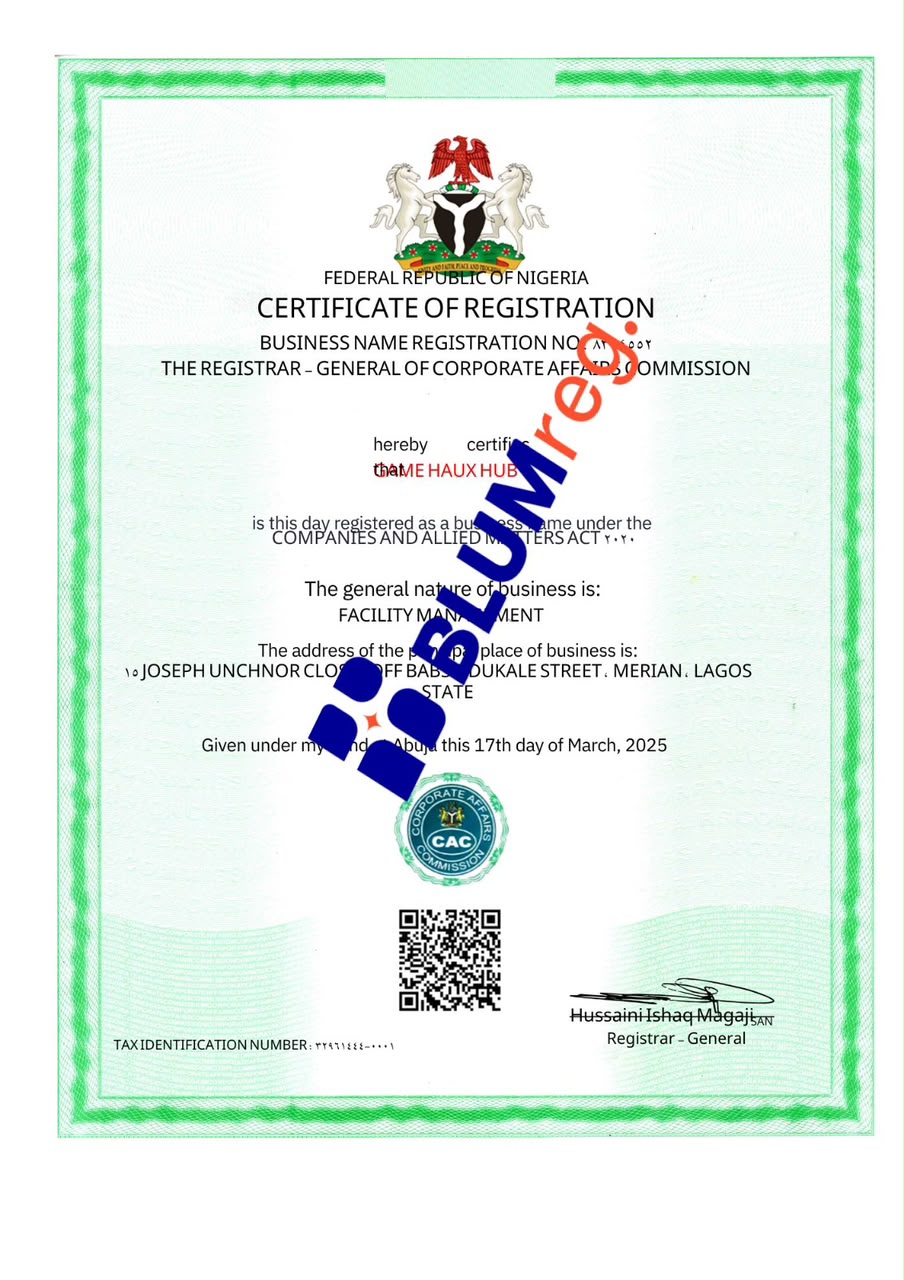 Business Registration